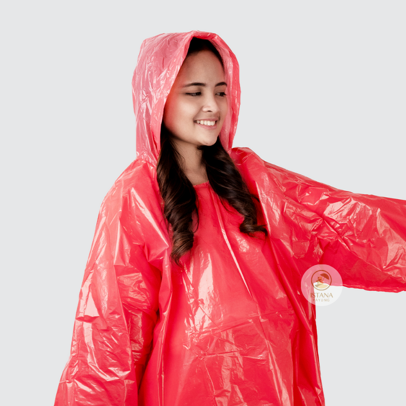 Jas Hujan Ponco Plastik XL LP04