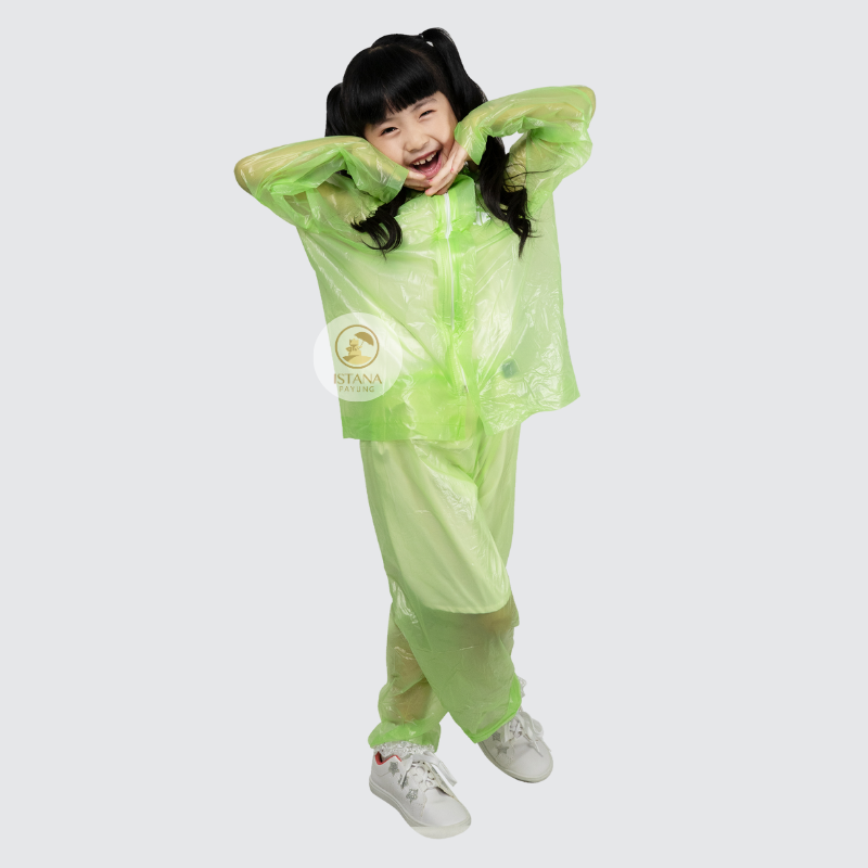 Jas Hujan Anak Remaja Jaket Celana Motif Lucu Hello Indoplast