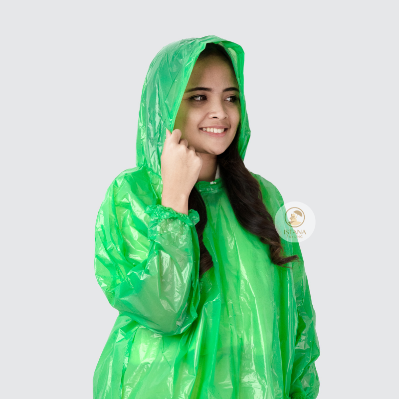 Jas Hujan Ponco Plastik Karet LP04