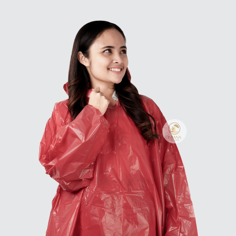 Jas Hujan Jaket Celana Plastik LP04