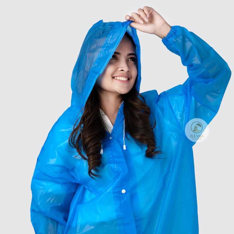 Jas Hujan Raincoat Ringan Stylish Jope Eva03