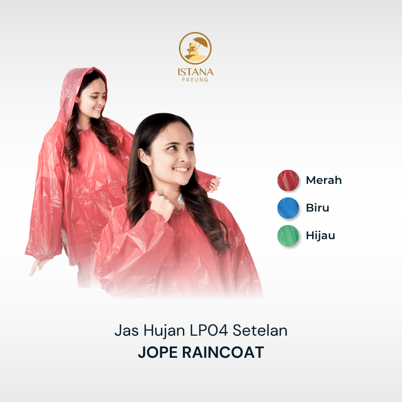 Jas Hujan Jaket Celana Plastik LP04