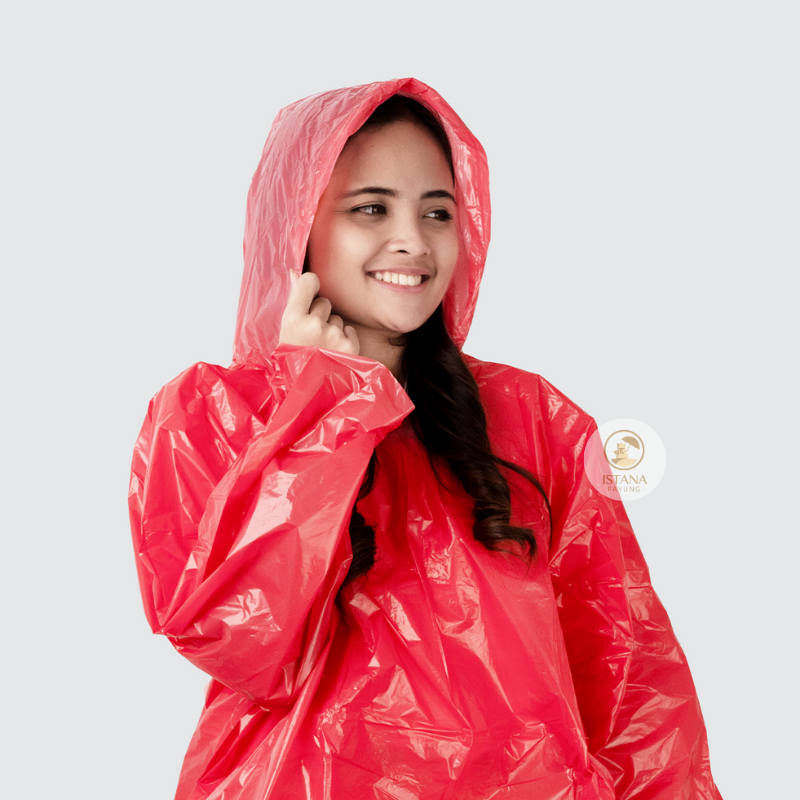 Jas Hujan Ponco Plastik XL LP04