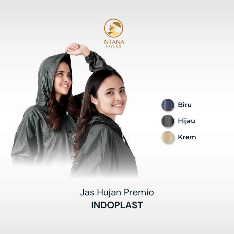 Jas Hujan Jaket Celana Atasan Ponco Premio Indoplast