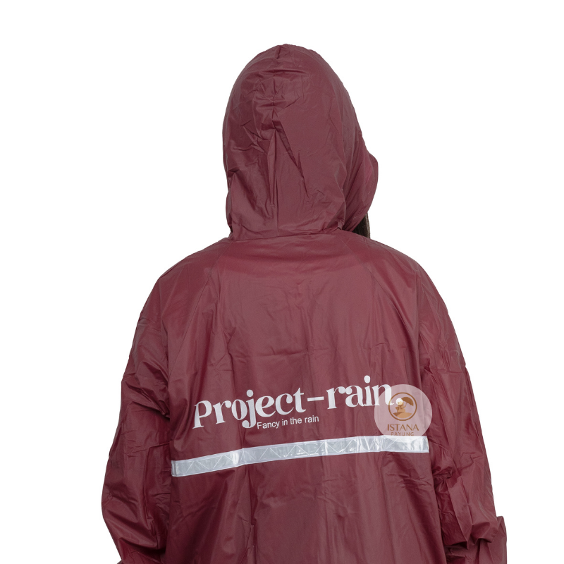 Jas Hujan Jaket Celana Her Era Project Rain