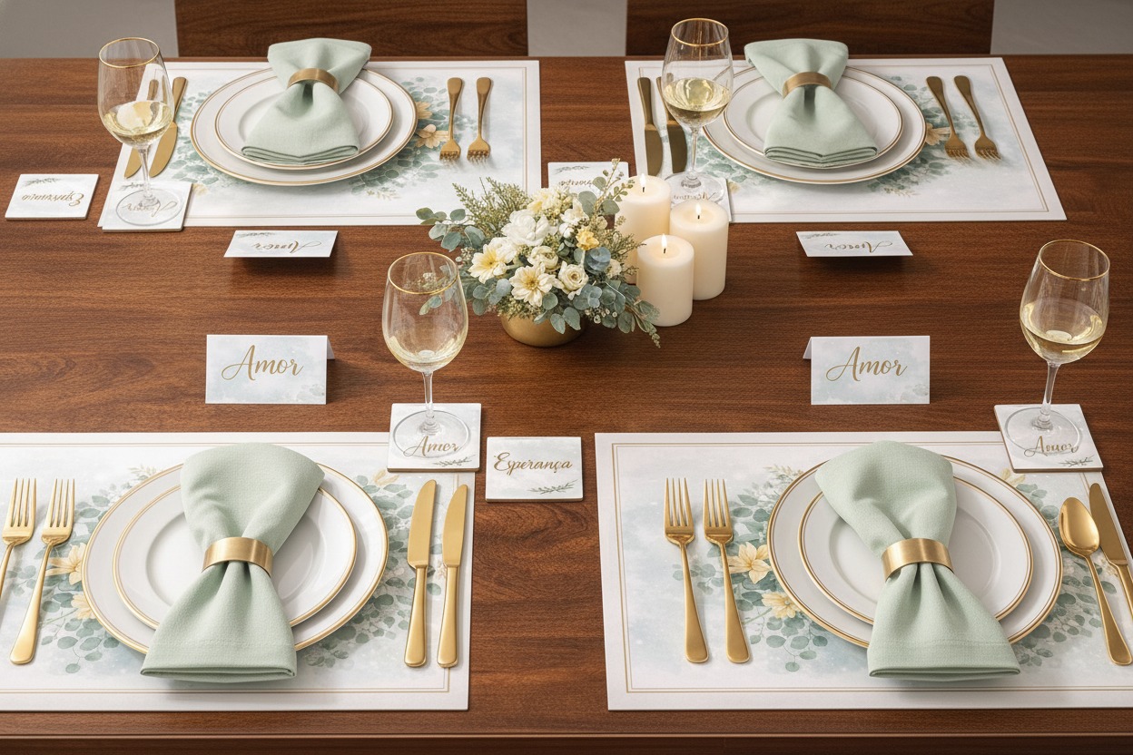 KIT MESA POSTA PÁSCOA CRISTÃ – ELE VIVE