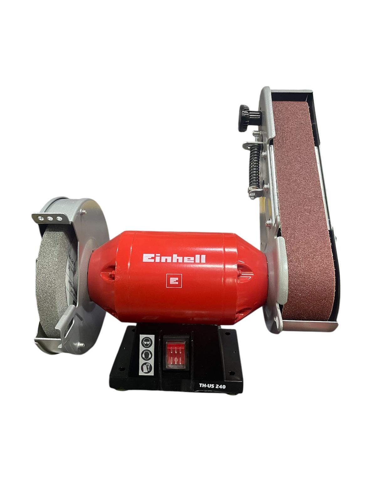 Amoladora De Banco C/lijadora 240w Einhell Th-us 240 Color Rojo