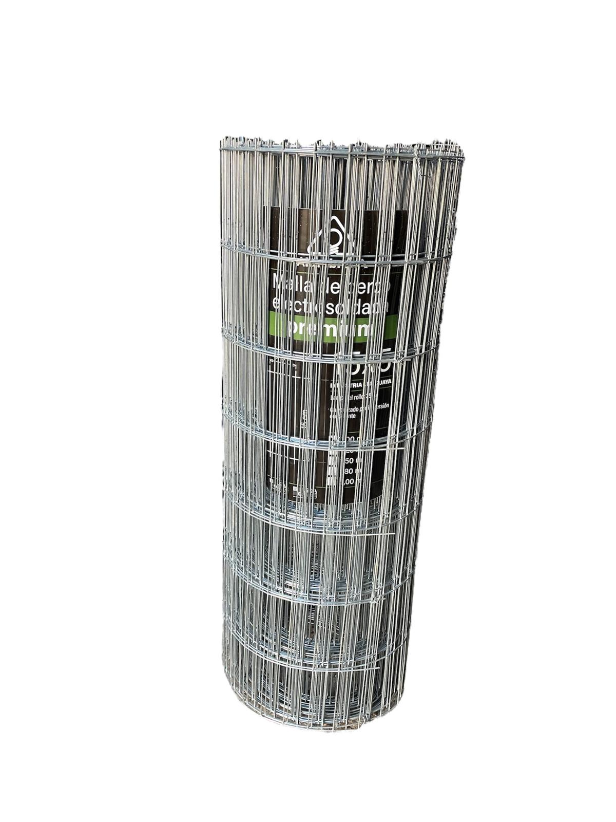 Malla cerco galvanizada 150mm x 50mm.
