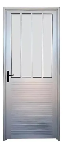 Puerta de aluminio (0.80m x 2.00m)