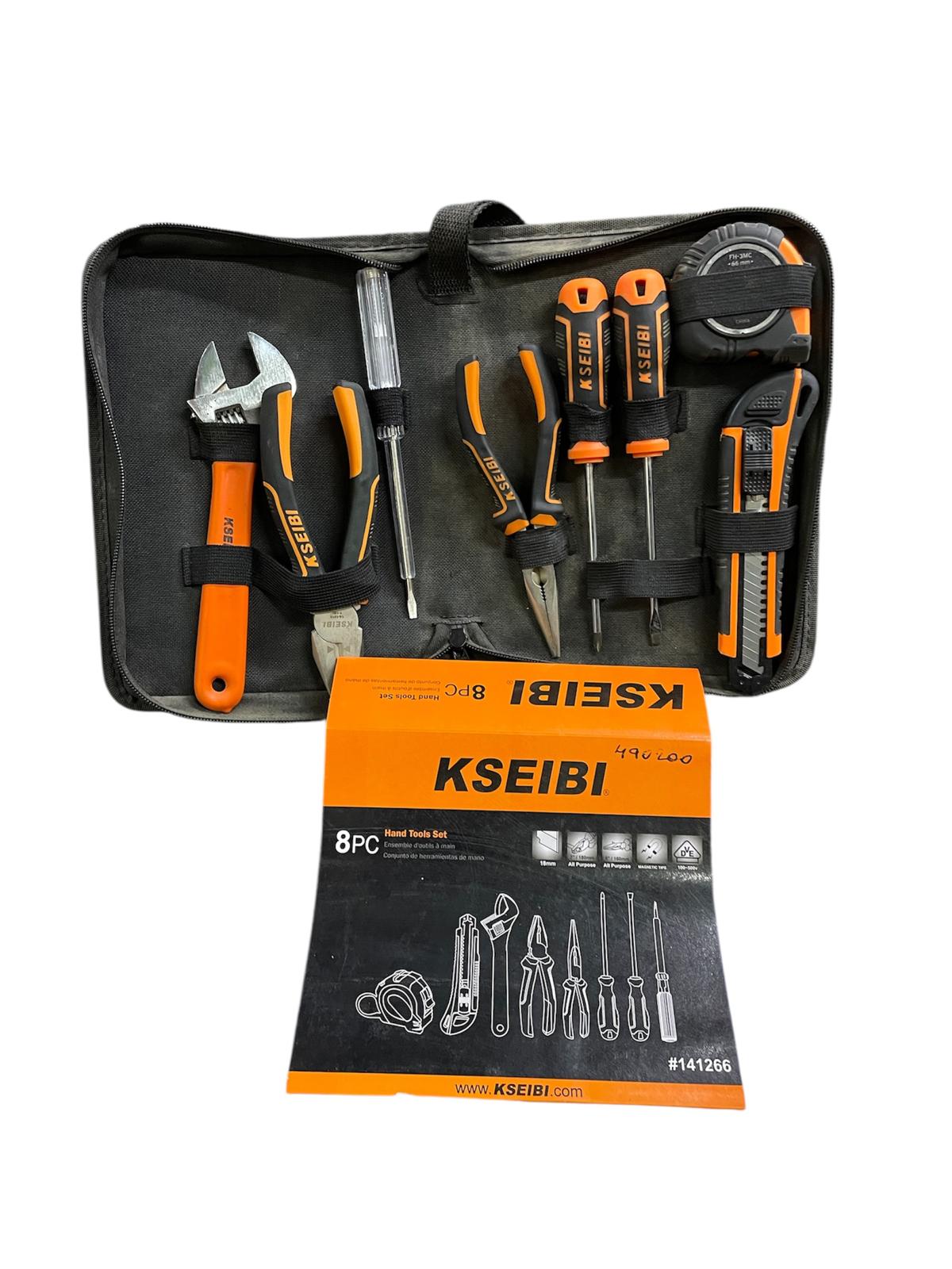 Kit de herramientas 8 piezas.