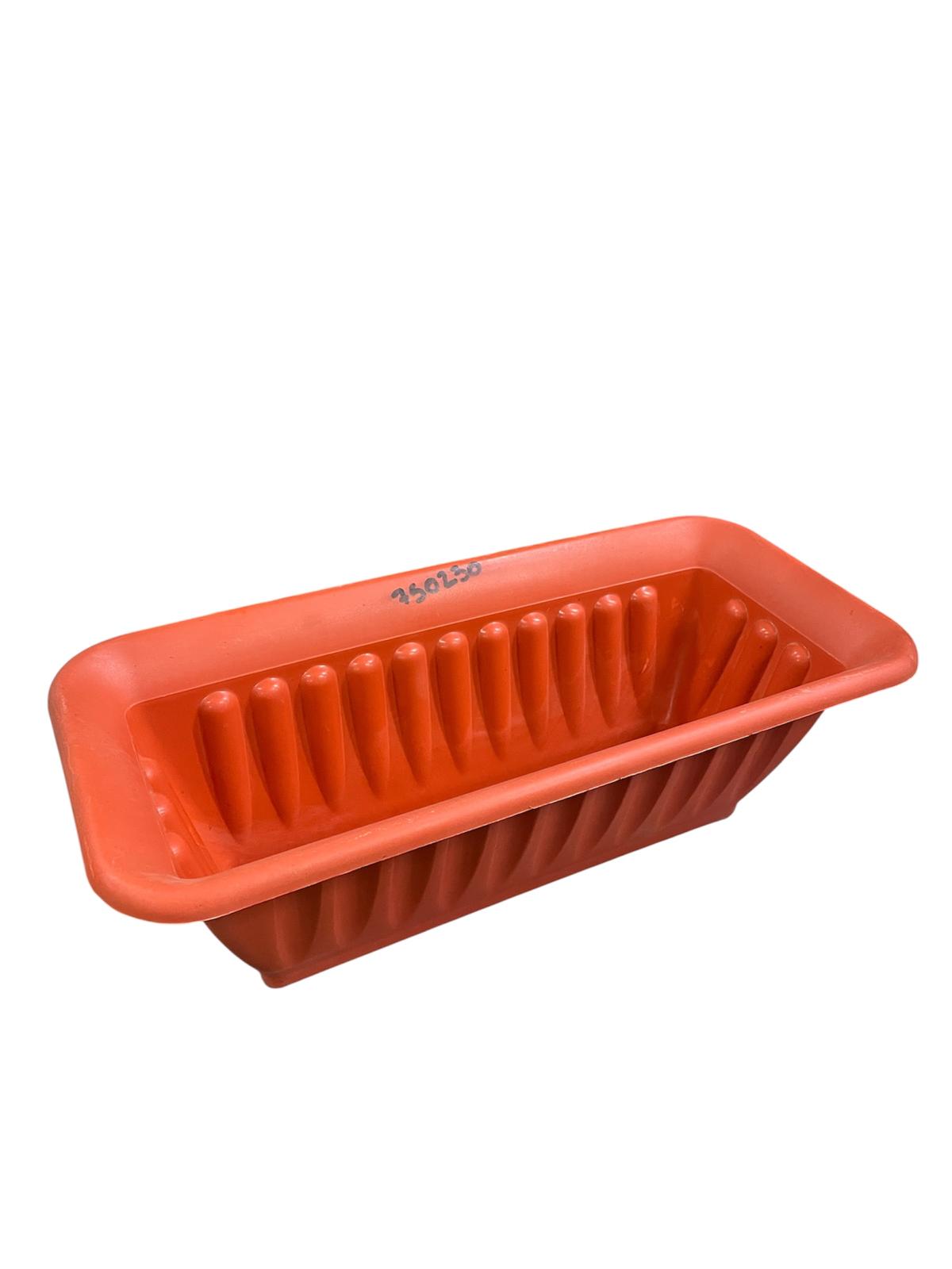 Maceta de plastico rectangular  37x17x13cm