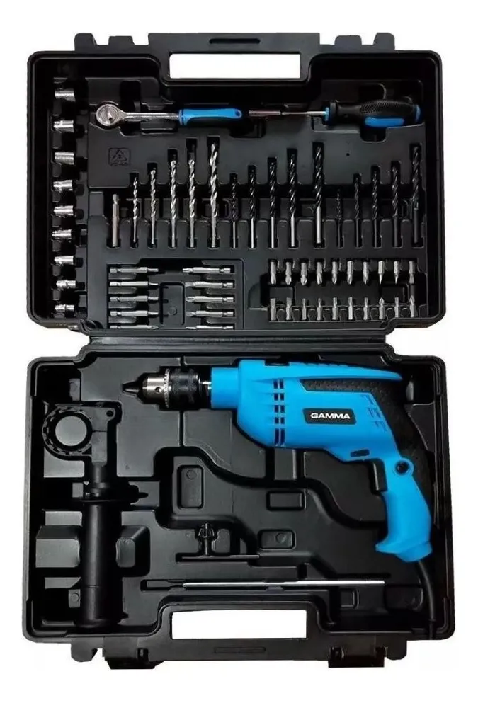 Taladro con Kit de Accesorios GAMMA