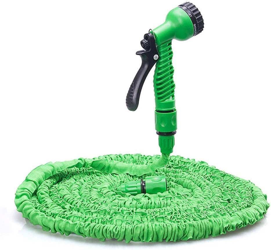 Manguera extensible para jardín 15m con puntero y adaptador 