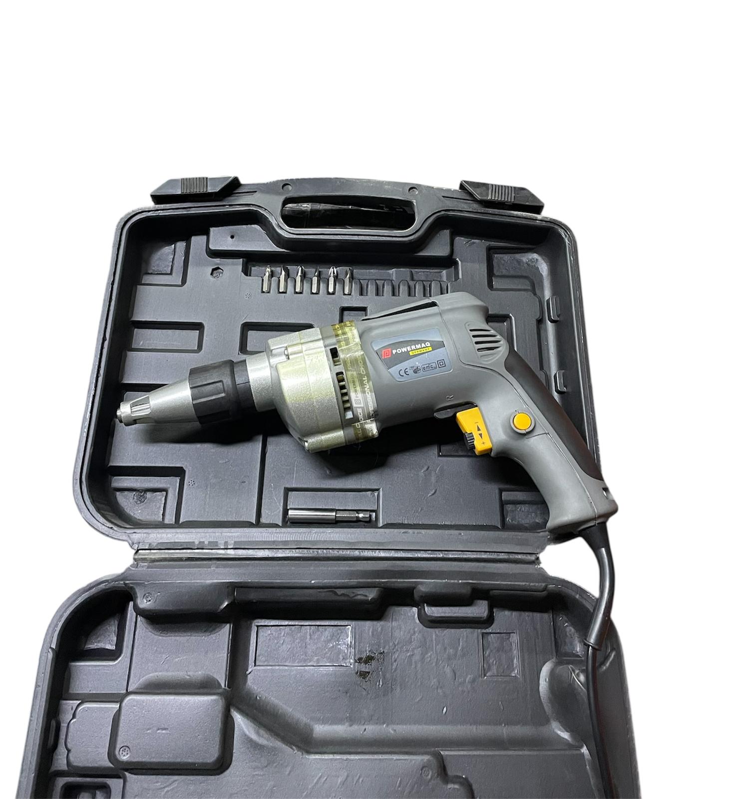 Taladro atornillador eléctrico 450w con maletín 