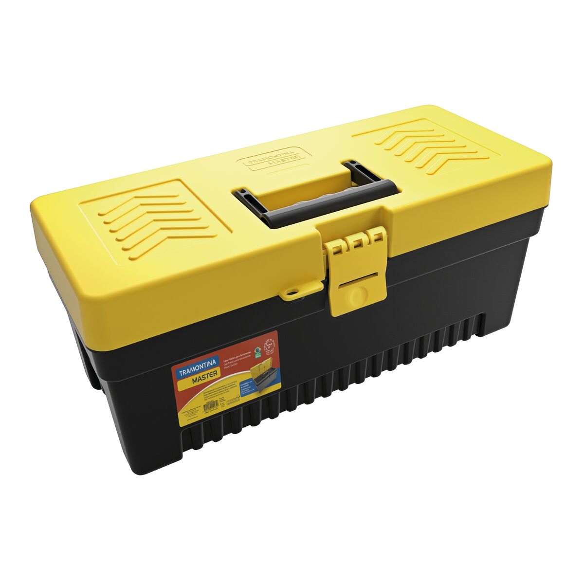 Caja Herramientas Tramontina 17" Cierre PVC