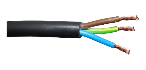 Cable bajo goma por metro 