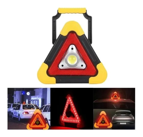 Baliza para Auto-Linterna recargable-Solar