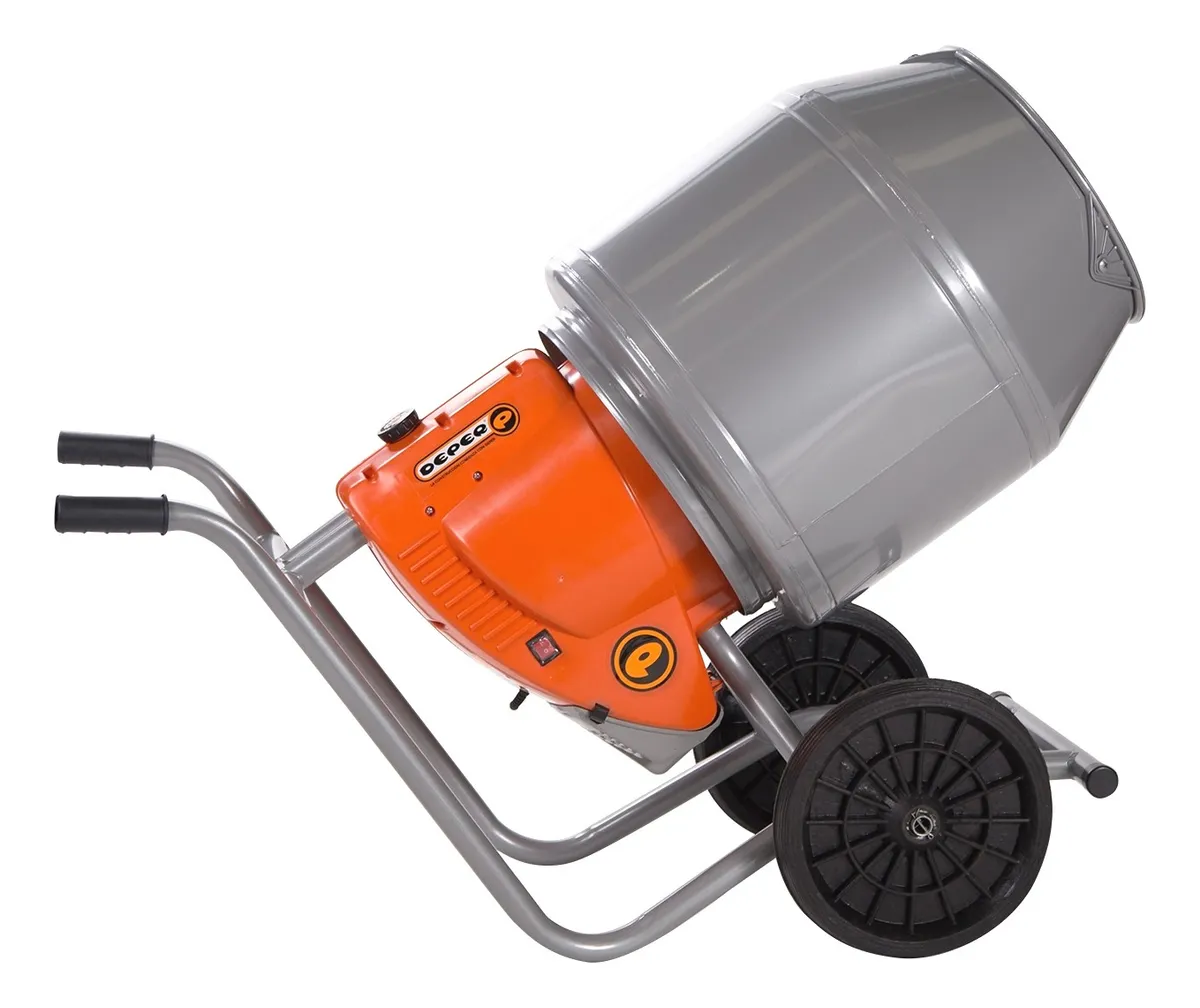 Hormigonera Trompo Deper 3/4 HP 130 lts