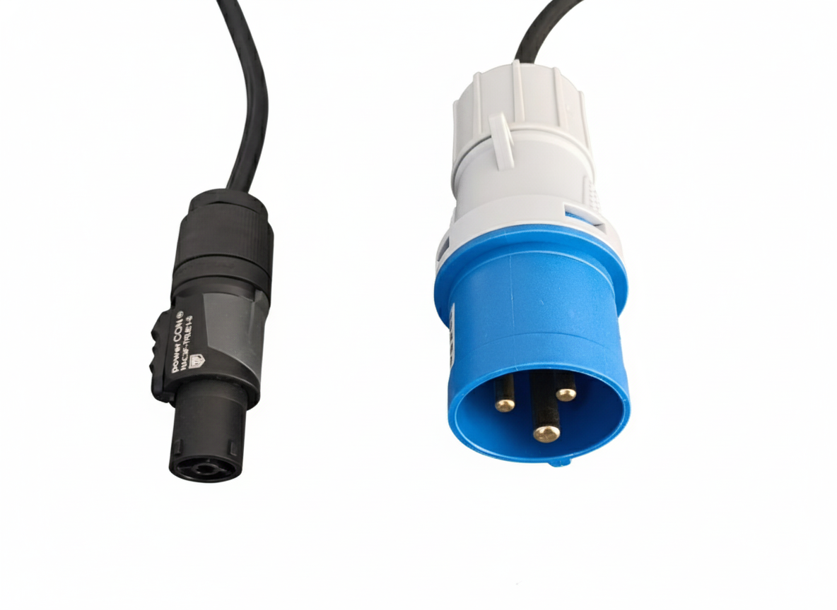 Rails Power Cable (IP44 16a)