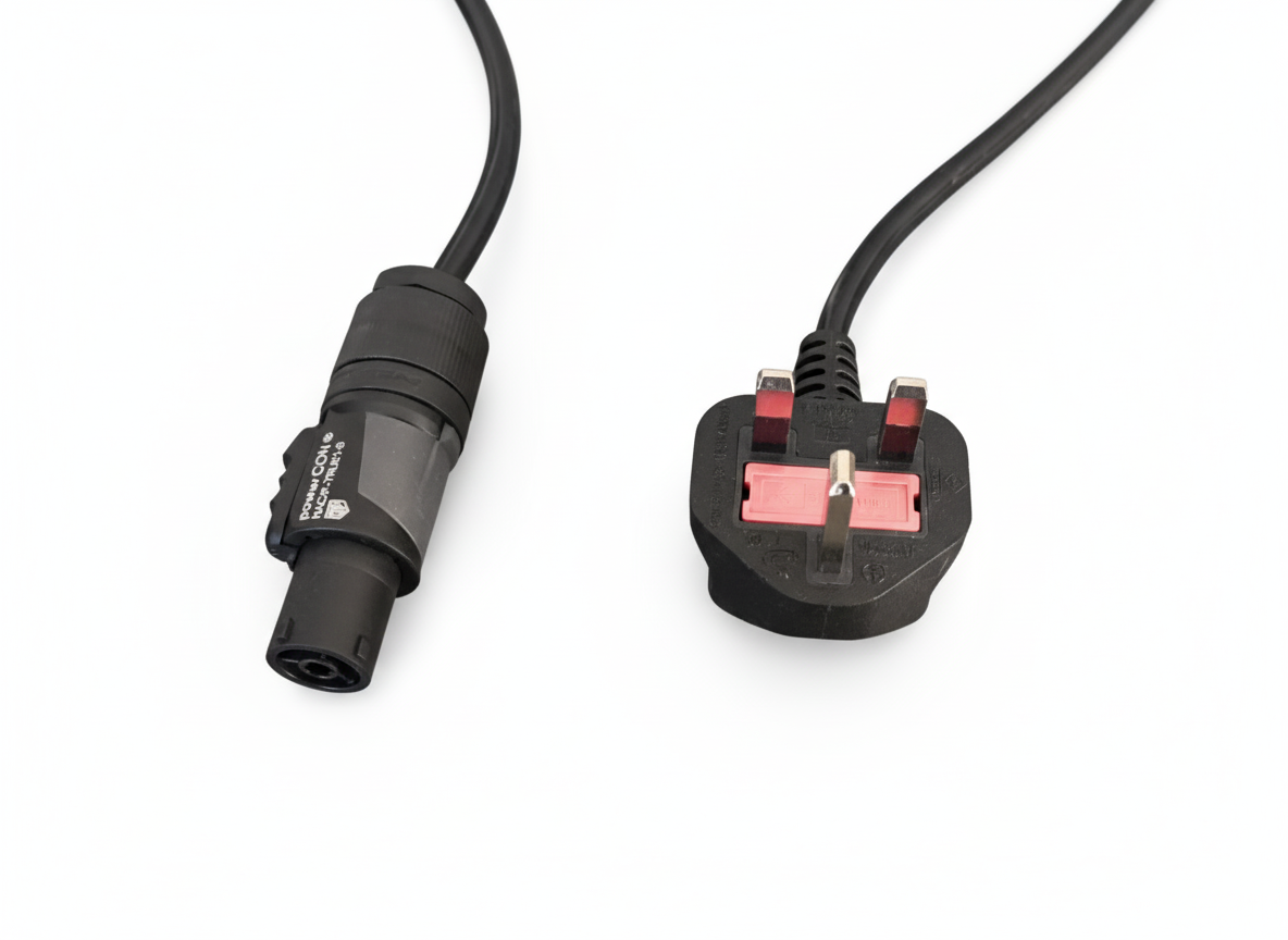 Rails Power Cable (UK 3 Pin)