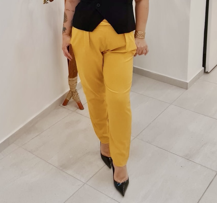 Calça de linho 