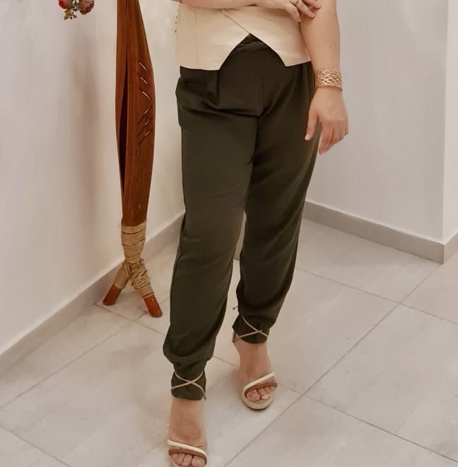 Calça de linho 