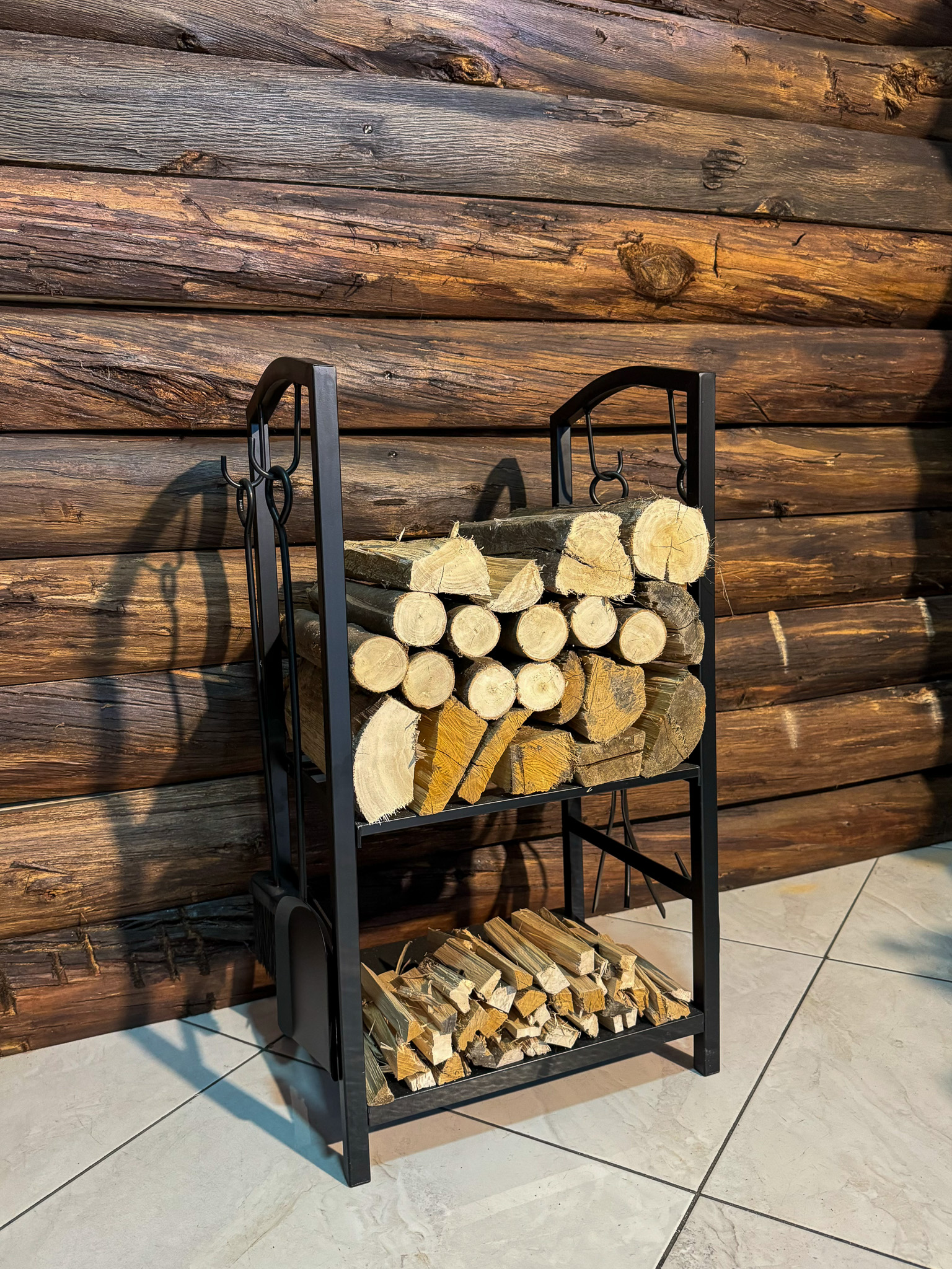 Porta leña para Chimeneas