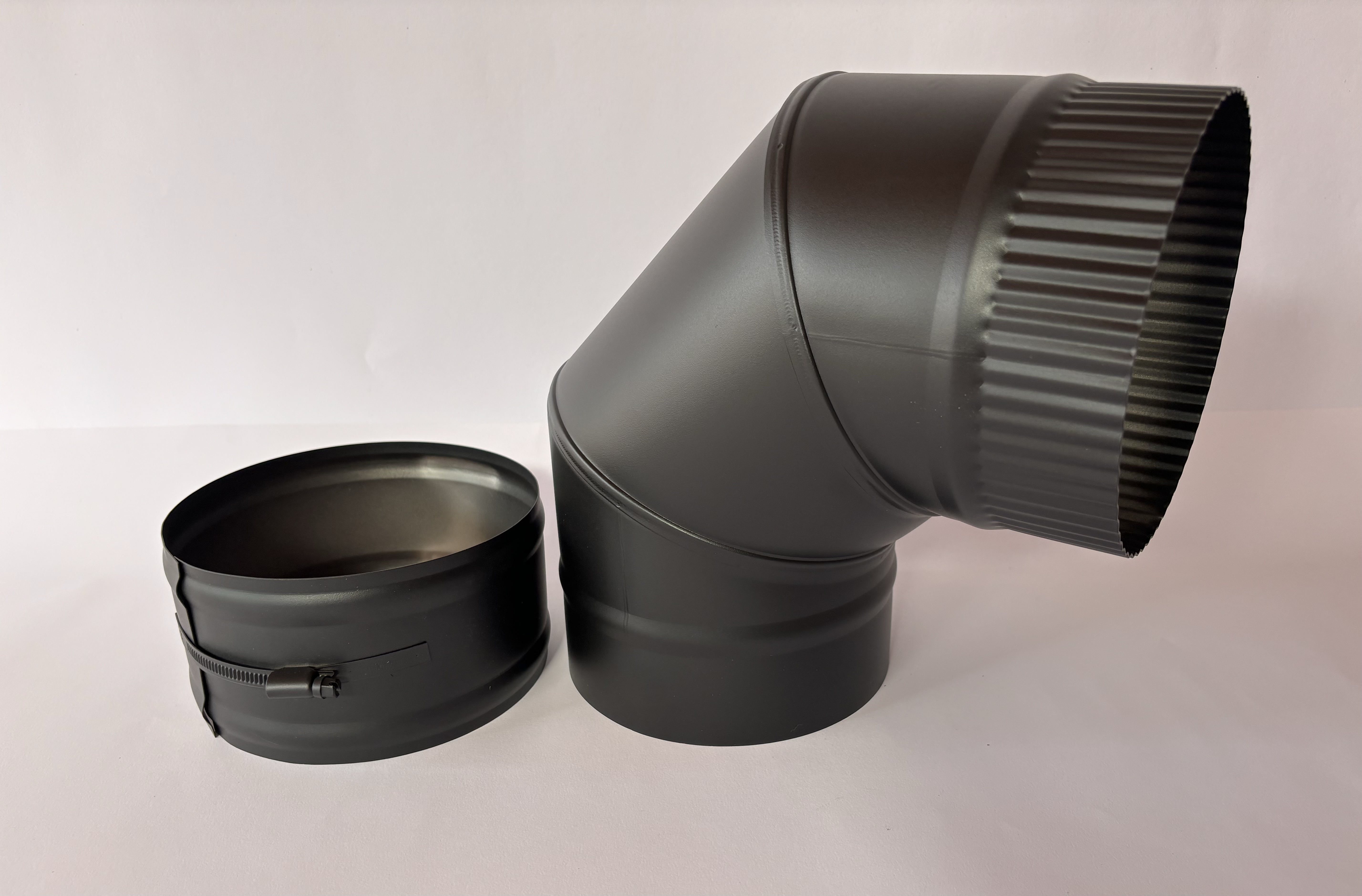 Ángulo para ducto de escape 90 grados