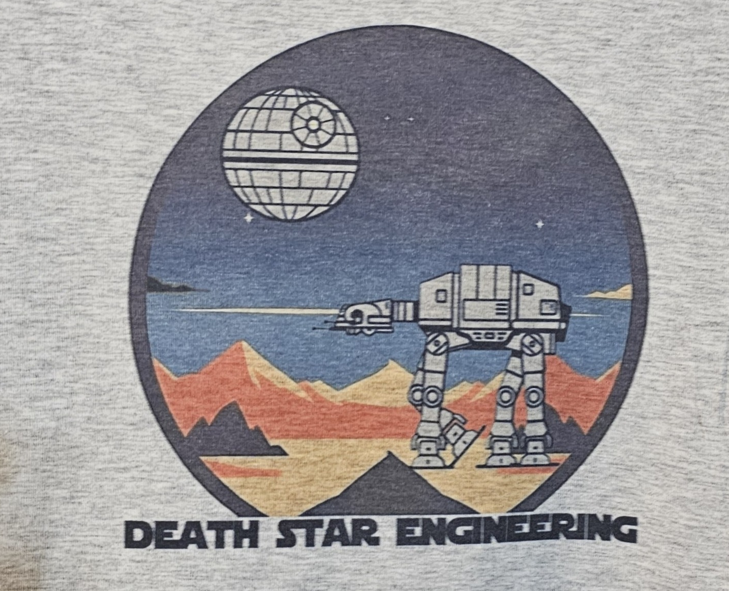 Death Star Engineering Graphic T-Shirt