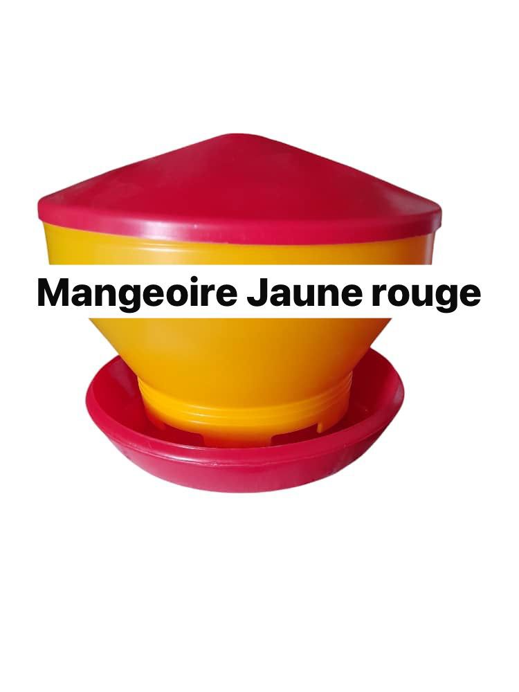 Mangeoire Jaune Rouge
