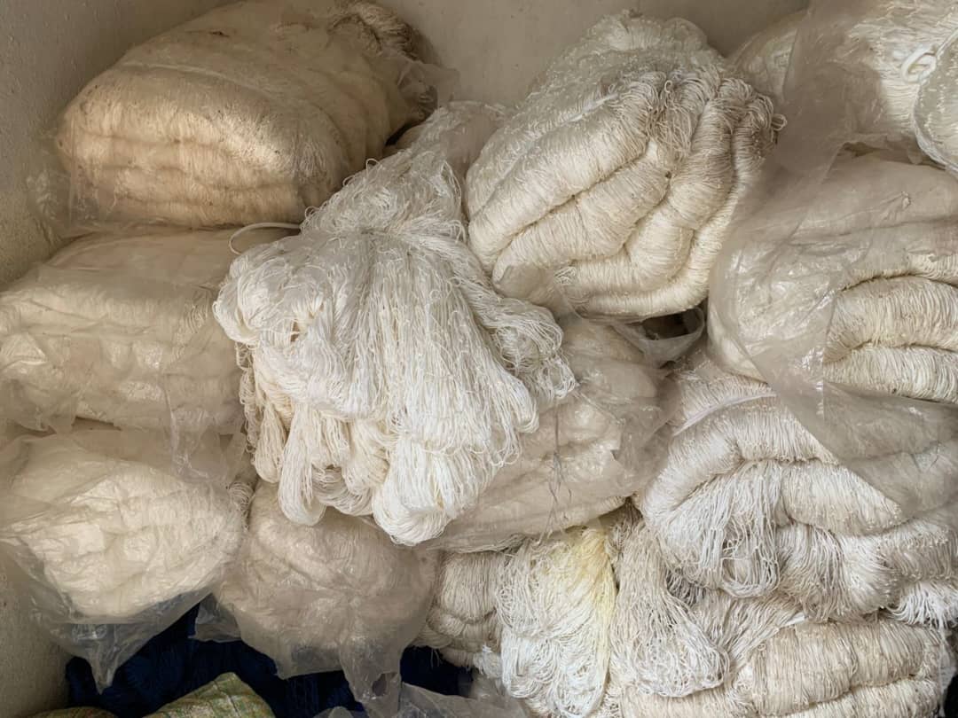 Filet 3DOIGT petit grain – blanc pur Solide, souple et 100% coton naturel, idéal pour la ferme, le jardin ,la pêche ,décoration ou autres.