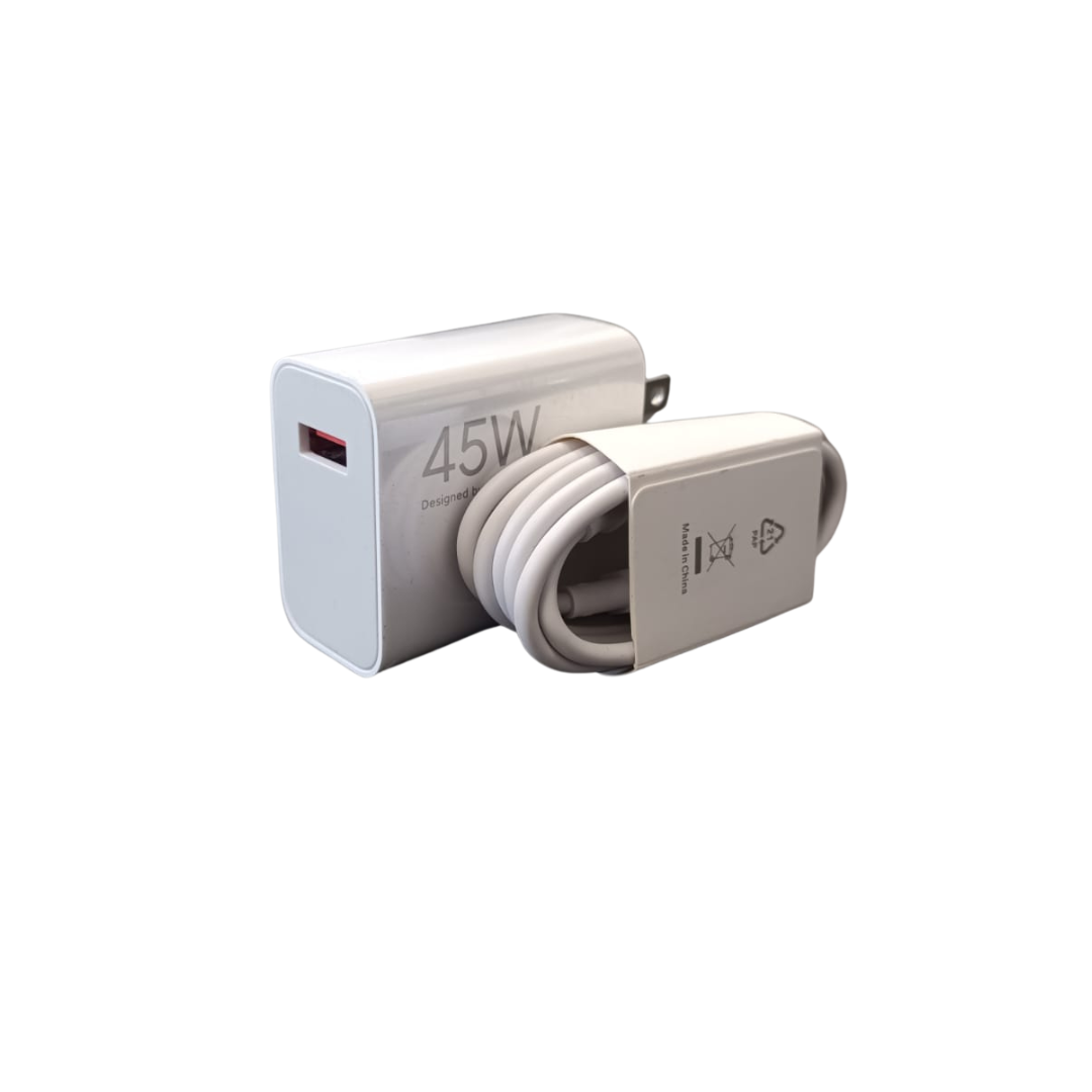 Cargador 45W Generico con Cable 