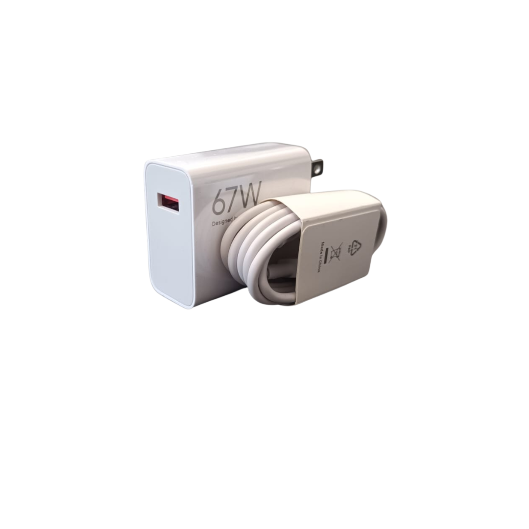 Cargador 67W Generico con Cable 