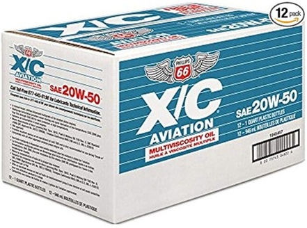 Phillips 66 X/C Aviation Oil SAE 20W-50