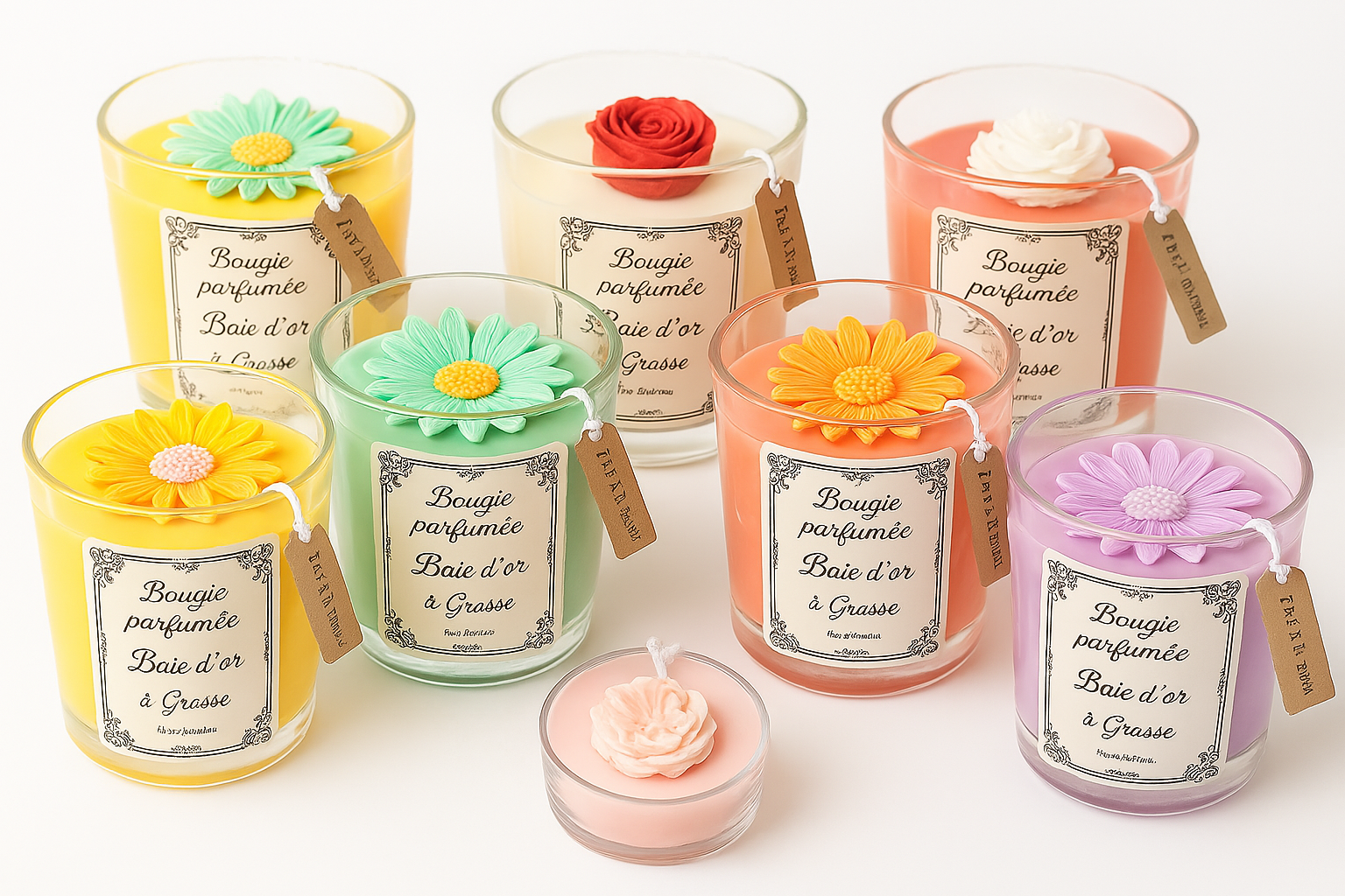 🕯️ Bougie Parfumée Artisanale – Maalema