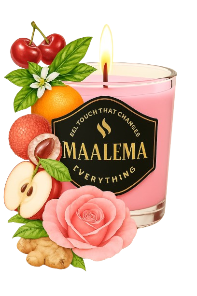 🕯️ Bougie Parfumée Artisanale – Maalema