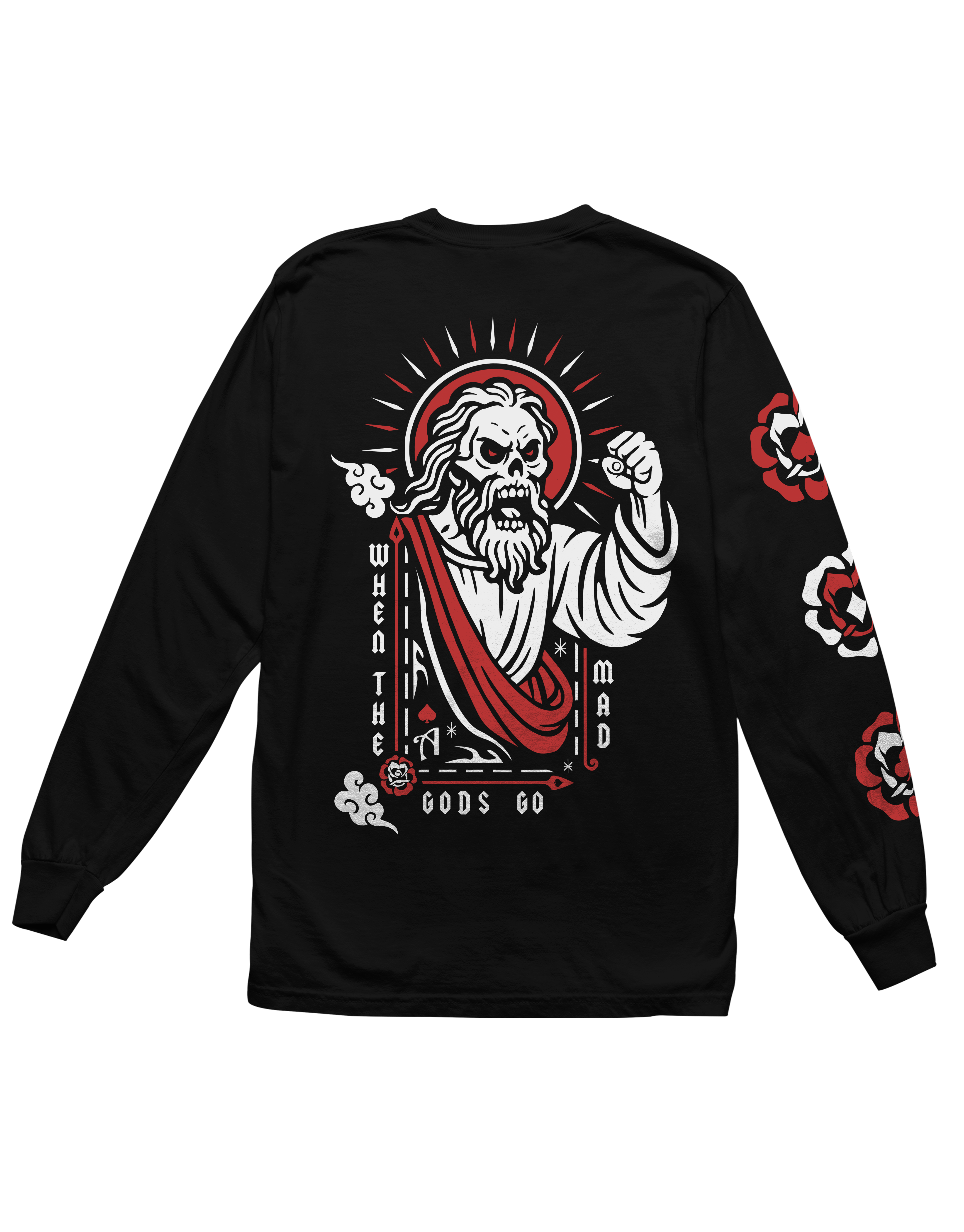 WHEN THE GODS GO MAD Longsleeve