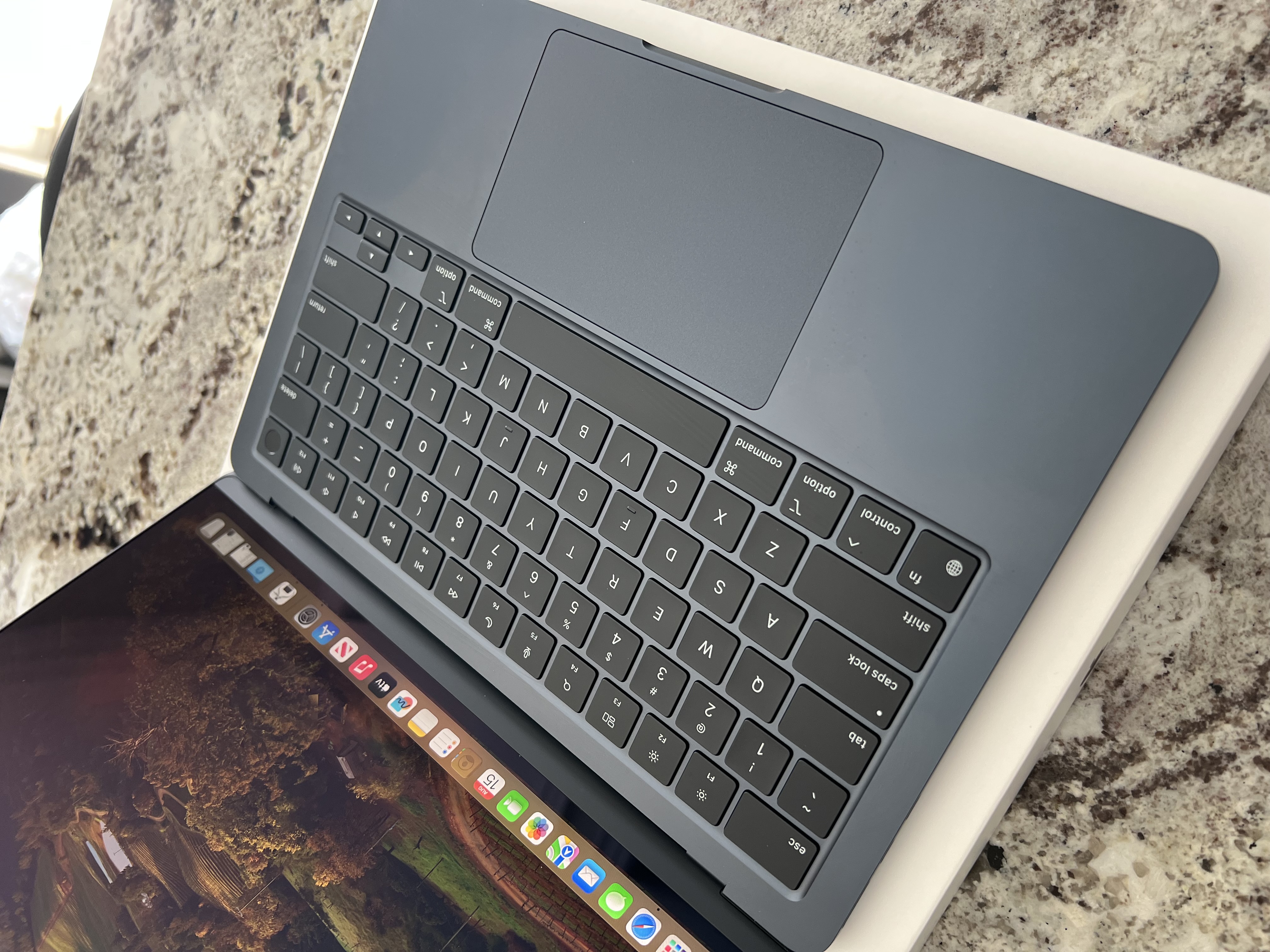 2024 MacBook Air M3 AppleCare+ July 2027 (Like New In Box) Midnight Dark Blue