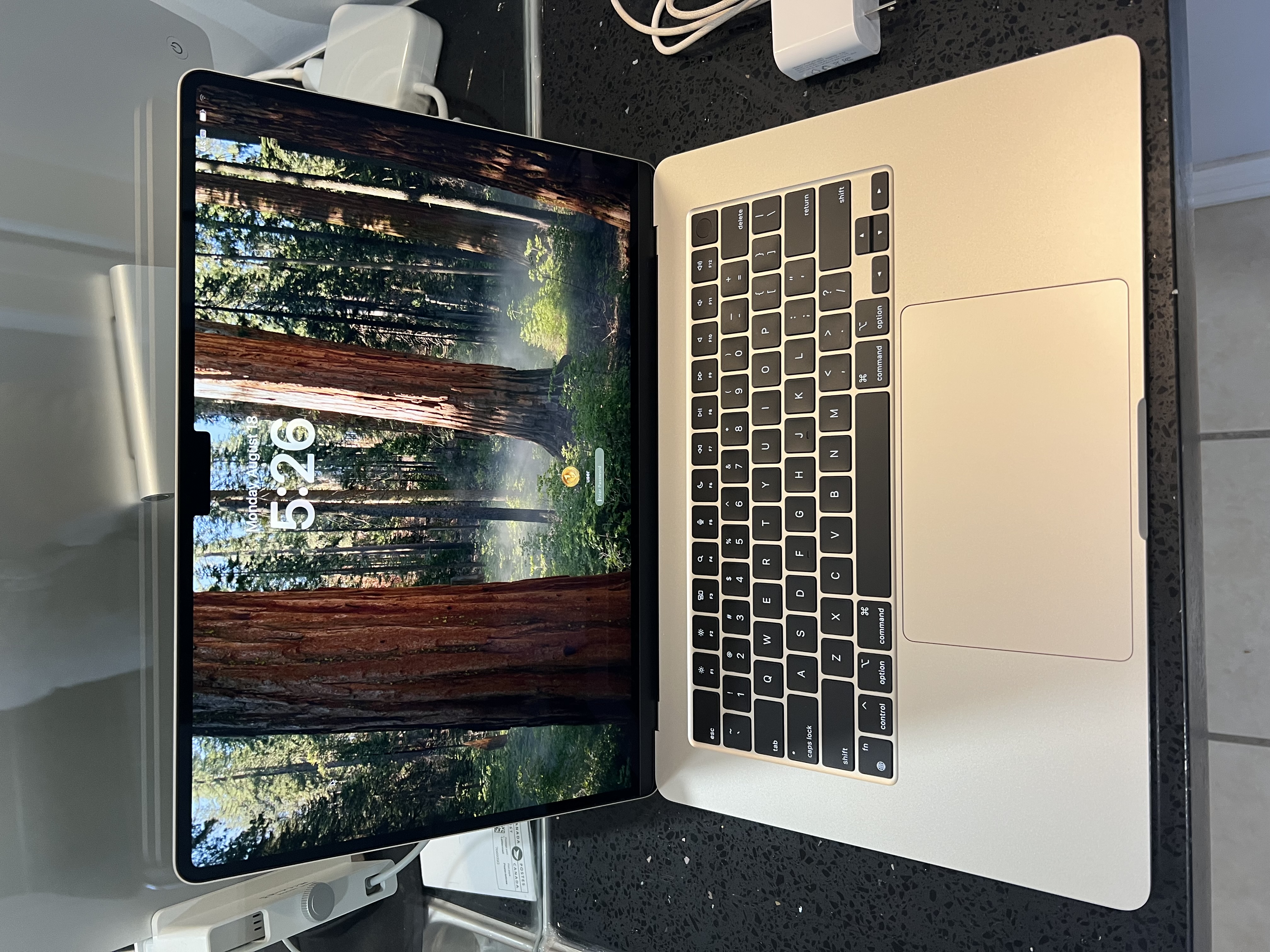 2024 MacBook Air M3 15” 16GB RAM + AppleCare Feb 2026
