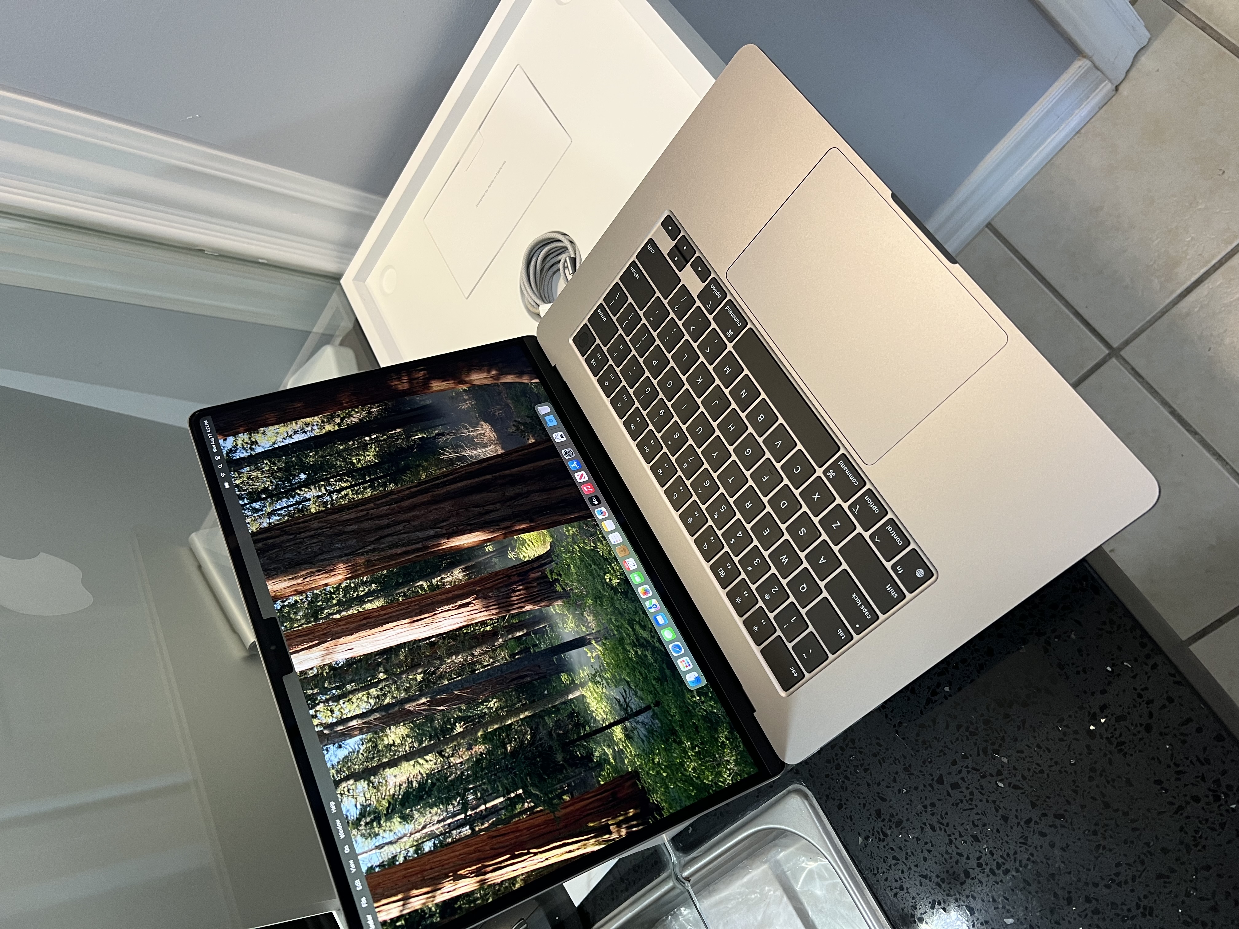 2022 MacBook Air M2 15” AppleCare+ July 2026 99% Battery Health