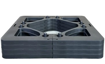 Foodcube installed on customer’s existing concrete or tile base