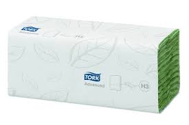Tork Advanced Handtücher grün AP 1920, 25x41cm Lagenfalz