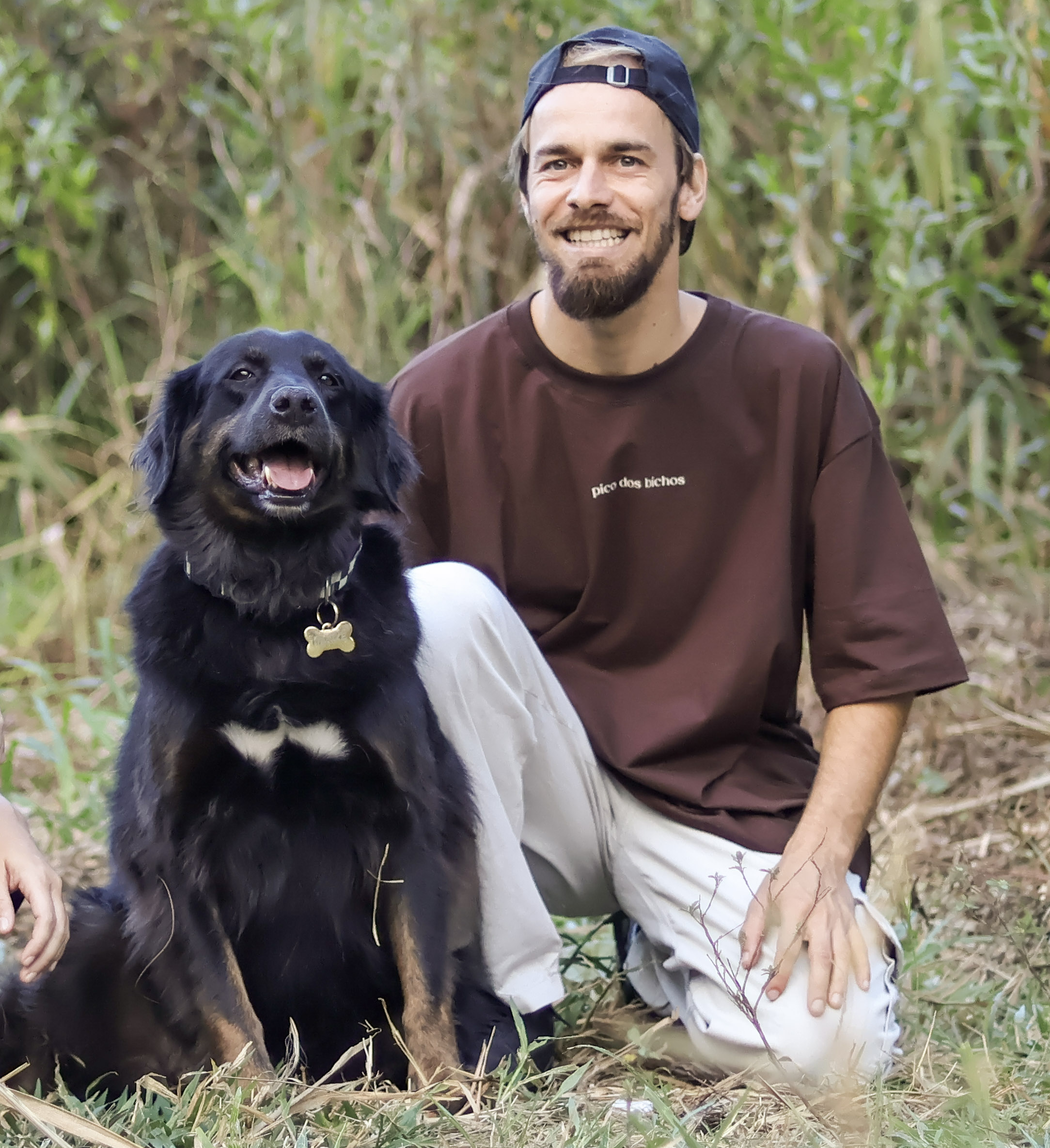 Camiseta Oversize Marrom