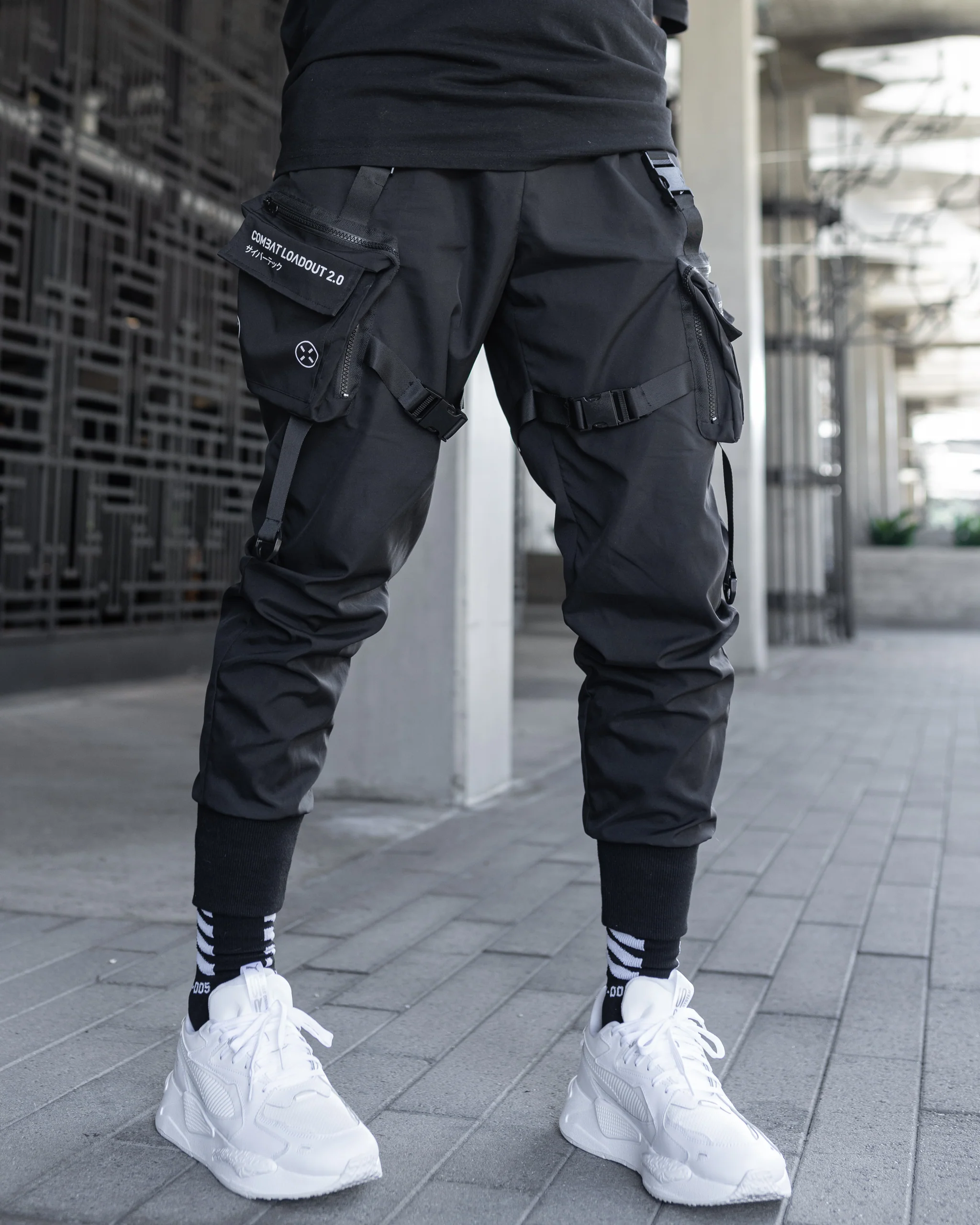 Black Cargo Pants