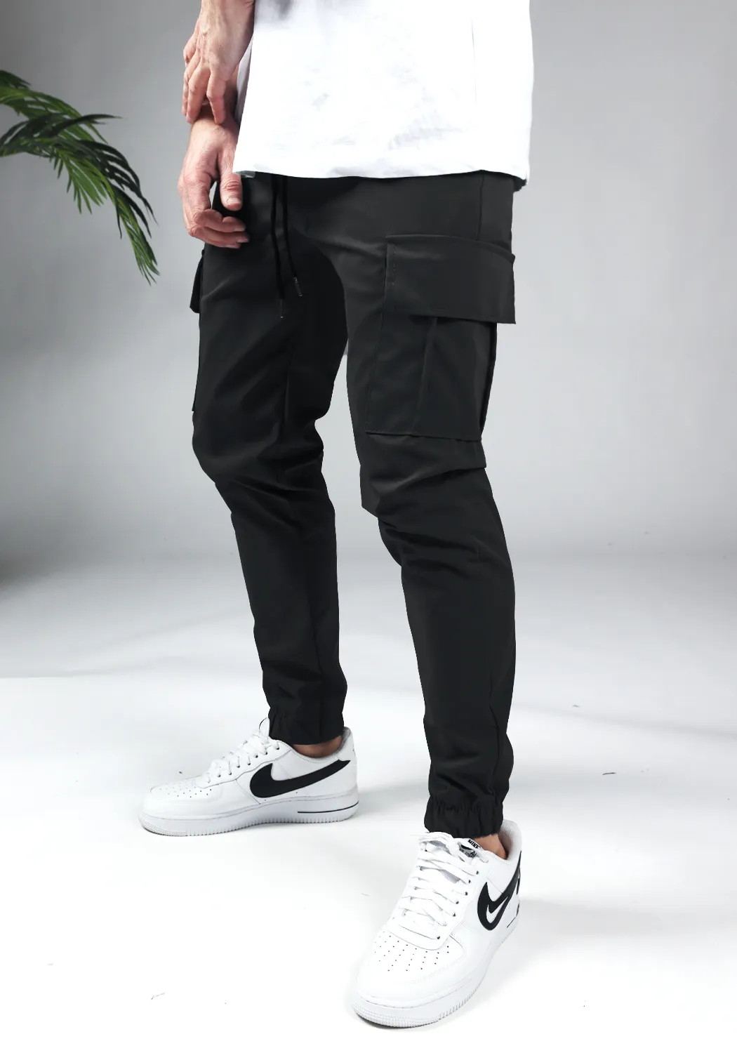 Black Cargo Pants