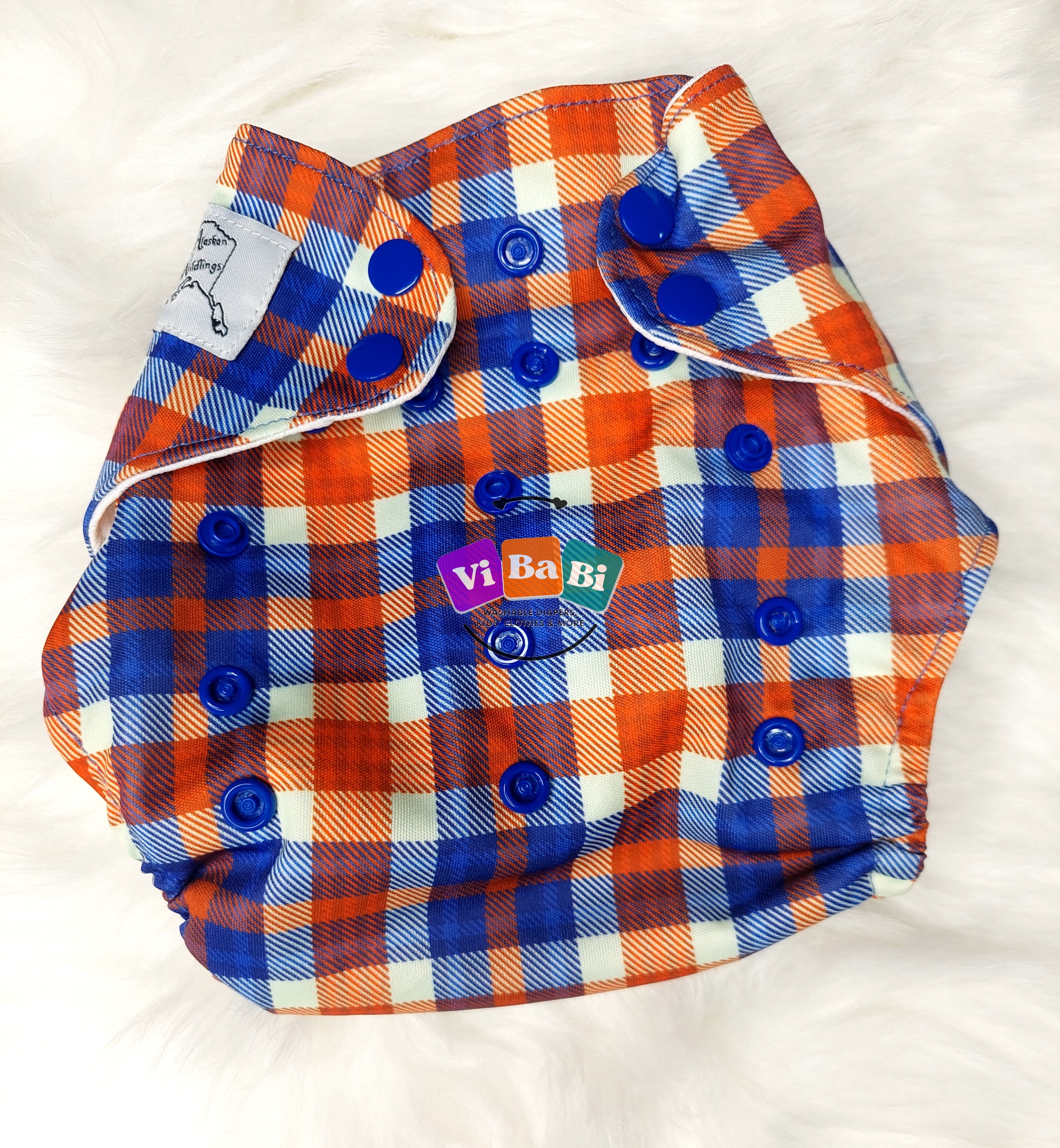 Red white and Blue by LittleAlaskansWildings, (Pocket) Reusable Cloth Diaper