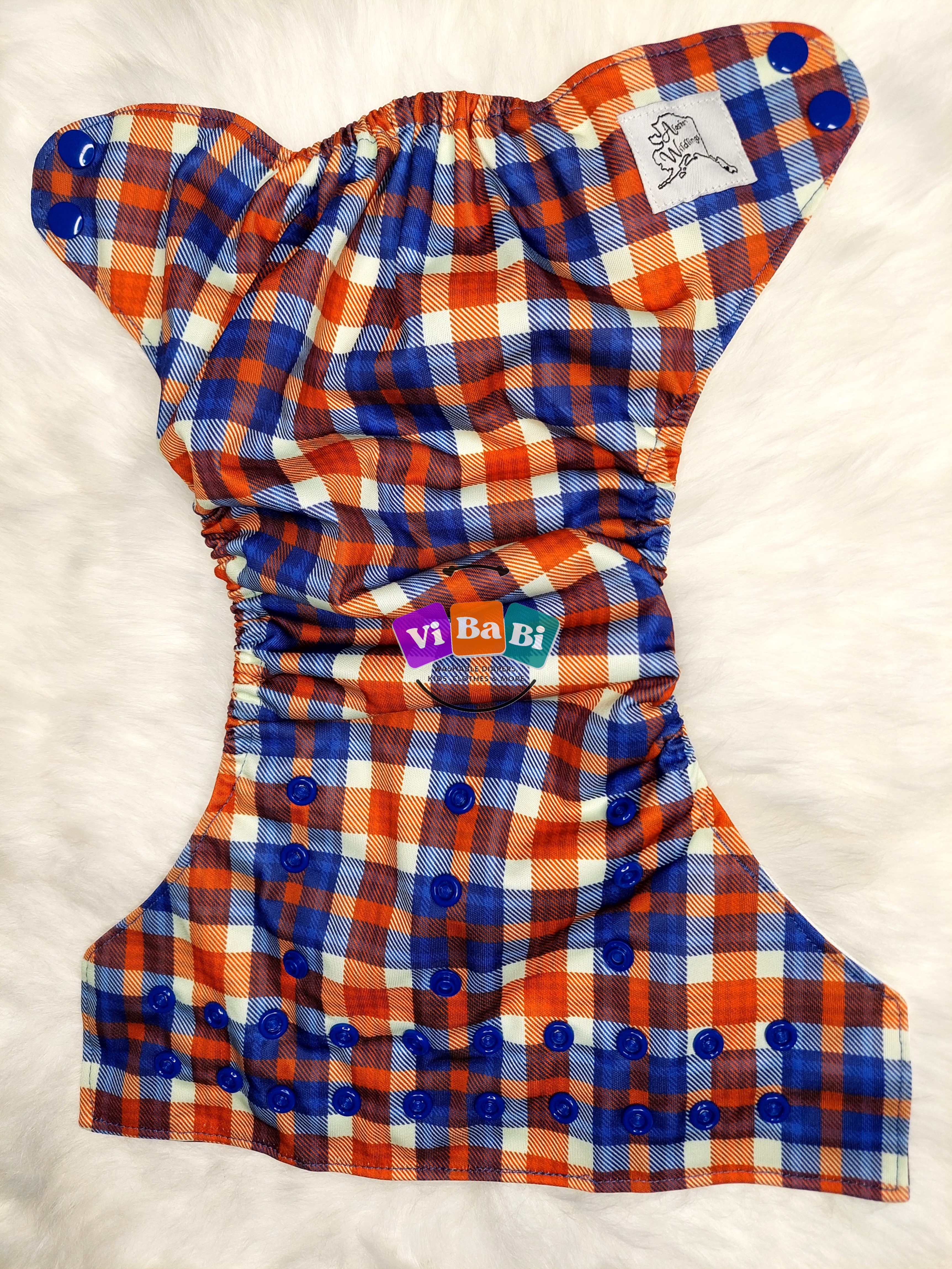  Red white and Blue by LittleAlaskansWildings, (Pocket) Reusable Cloth Diaper
