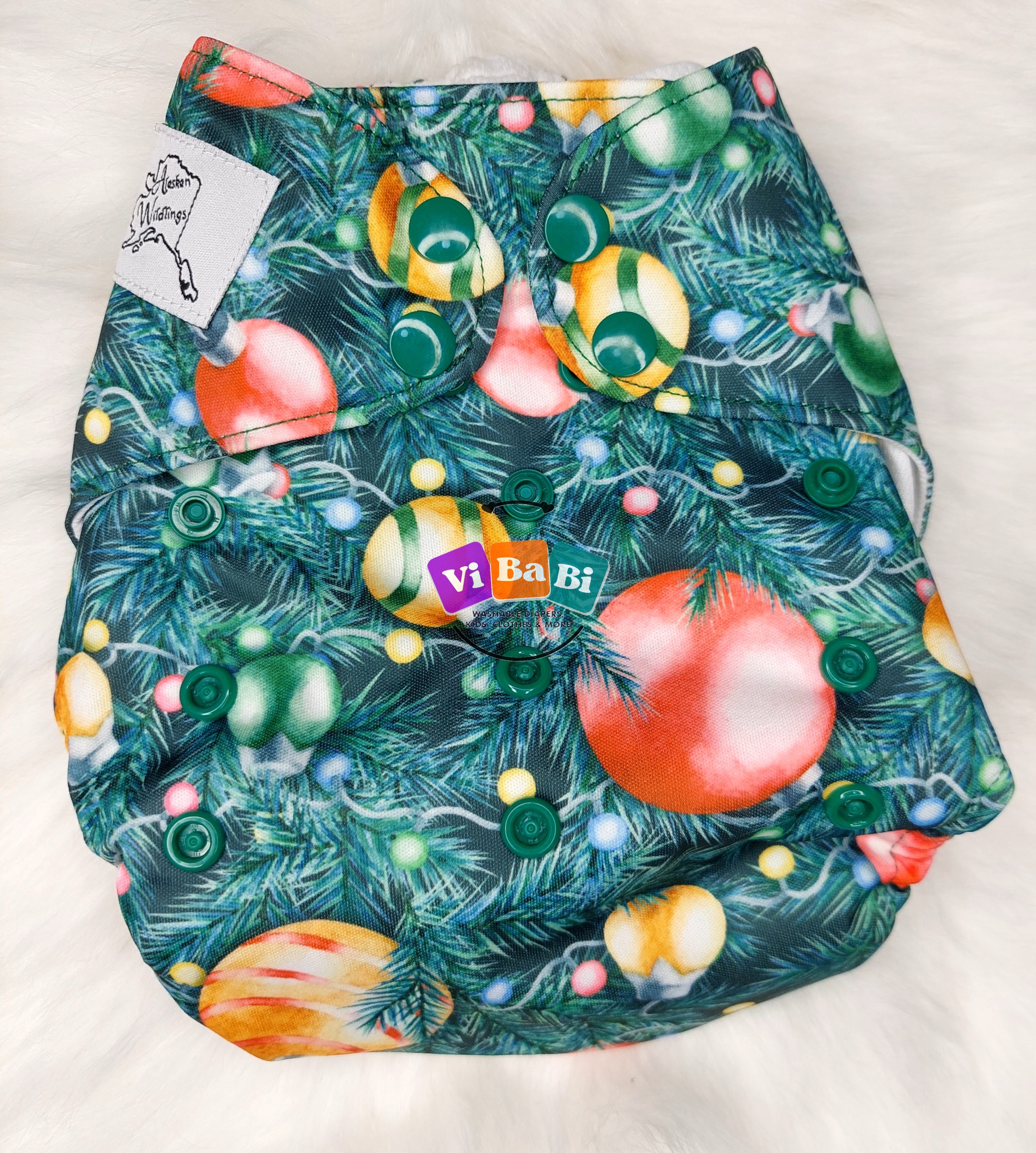 Ornaments by LittleAlaskansWildings, (Pocket) Reusable Cloth Diaper