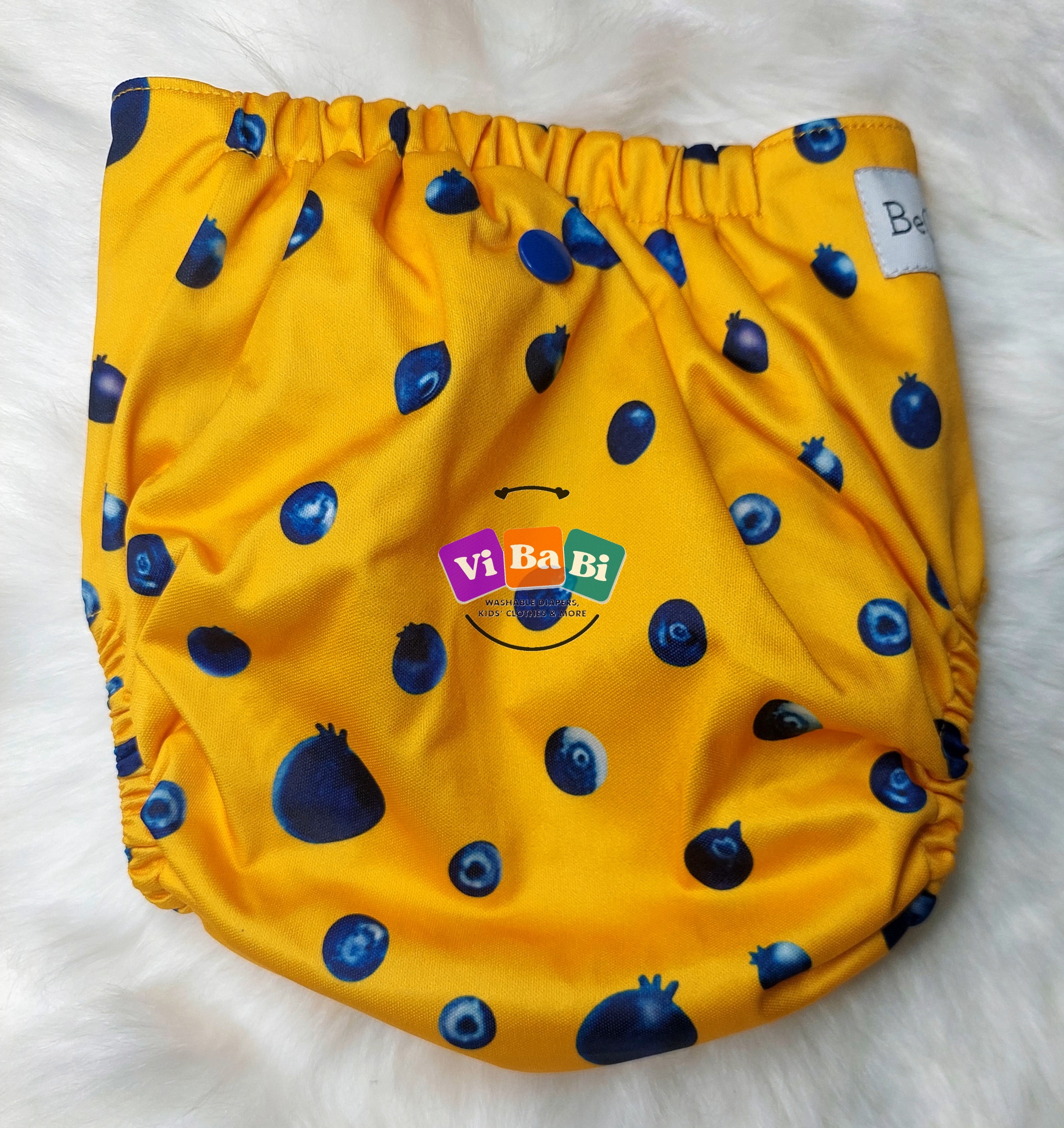 Blueberries by BeCeBe Cloth, Pocket Reusable Cloth Diaper