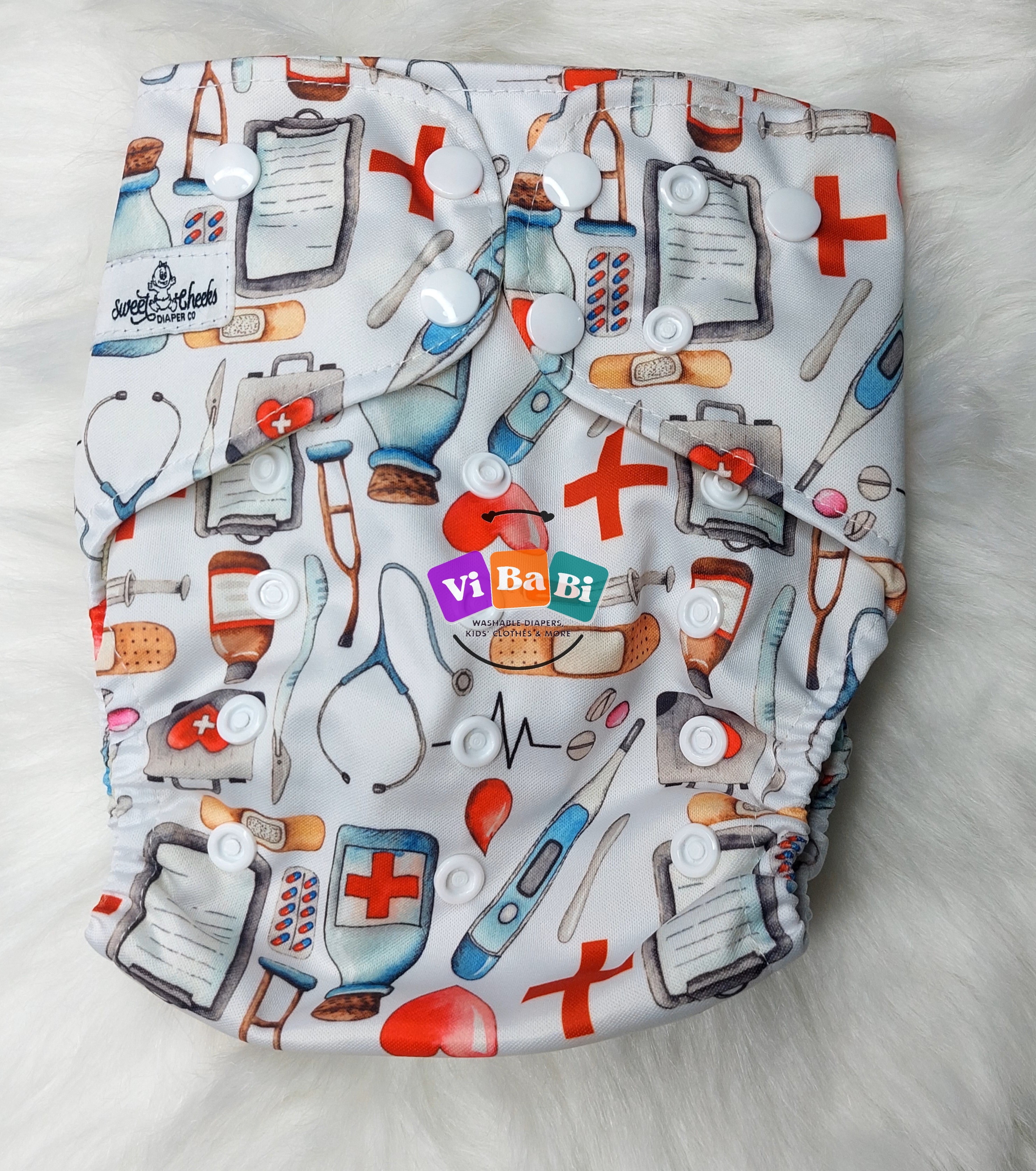 Medical by Sweet Cheeks, (Pocket) Reusable Cloth Diaper